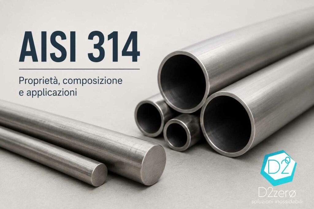 AISI 314 TUBI PIPE TONDI ROUND BAR TUBI AISI 314