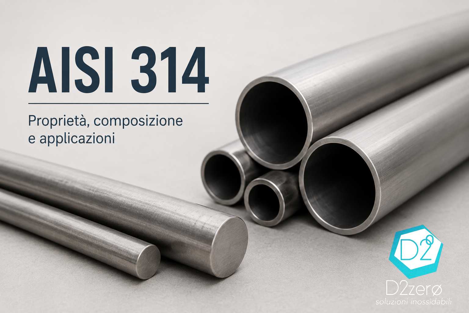 AISI 314 TUBI PIPE TONDI ROUND BAR TUBI AISI 314